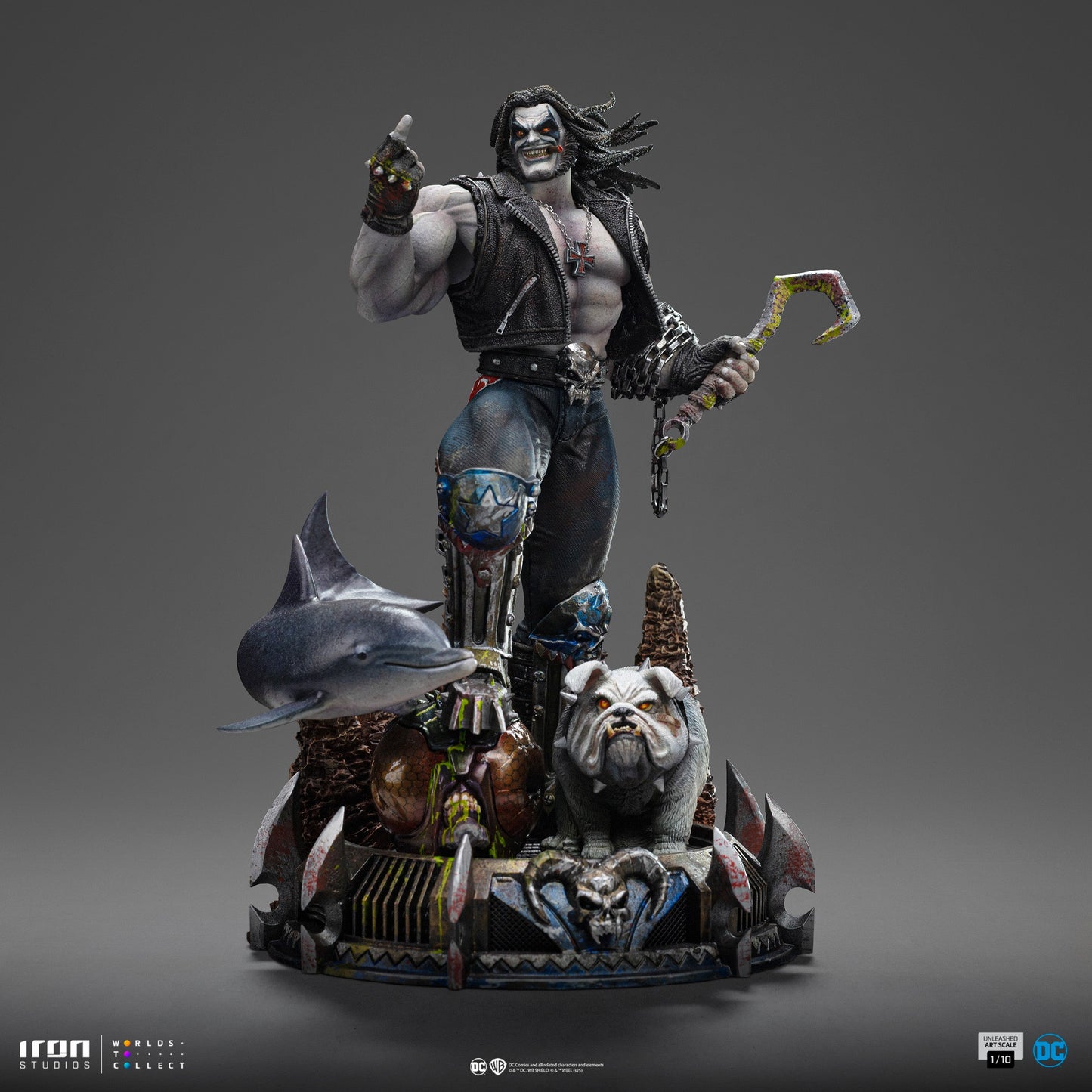 Pre-Order - Lobo Unleashed Statue - DC Comics - Art Scale 1/10 - Iron Studios