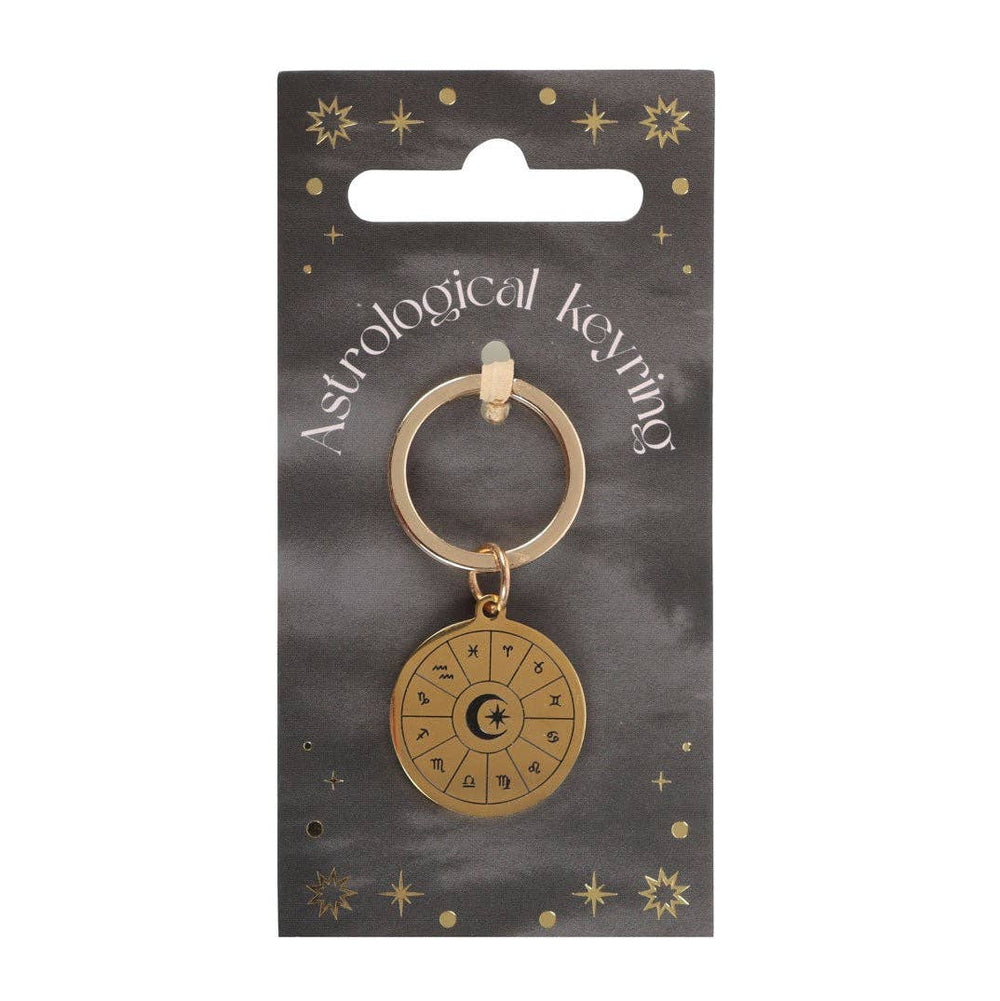 Astrologie Wiel Sleutelhanger