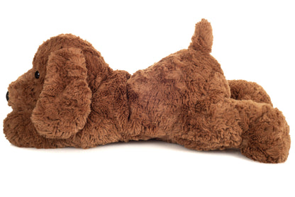 Peluche Chien Marron à Pattes Pendantes – 40 cm