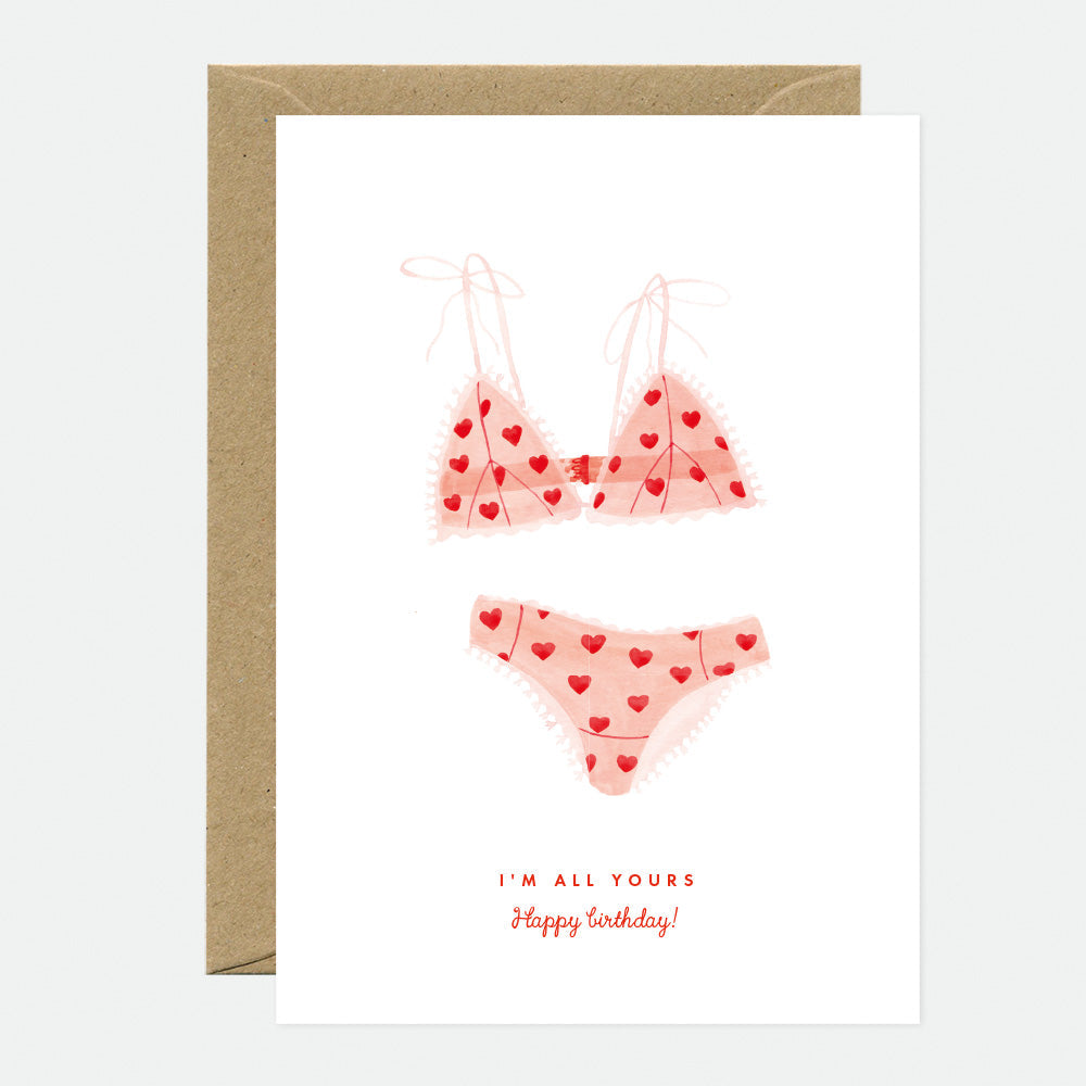 Sexy Underwear - Greeting Card
