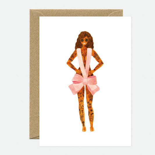Woman Gift - Greeting Card