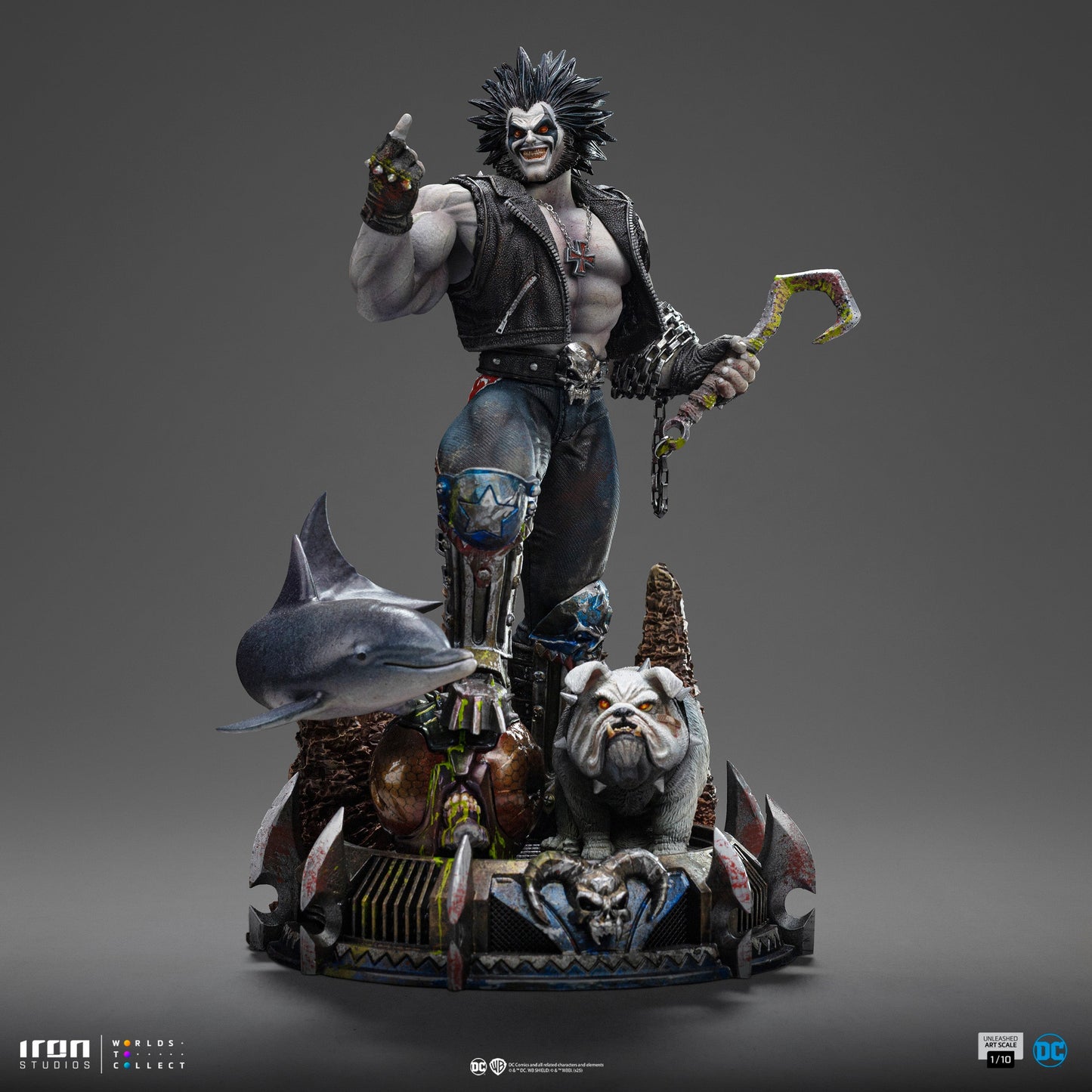 Pre-Order - Lobo Unleashed Statue - DC Comics - Art Scale 1/10 - Iron Studios