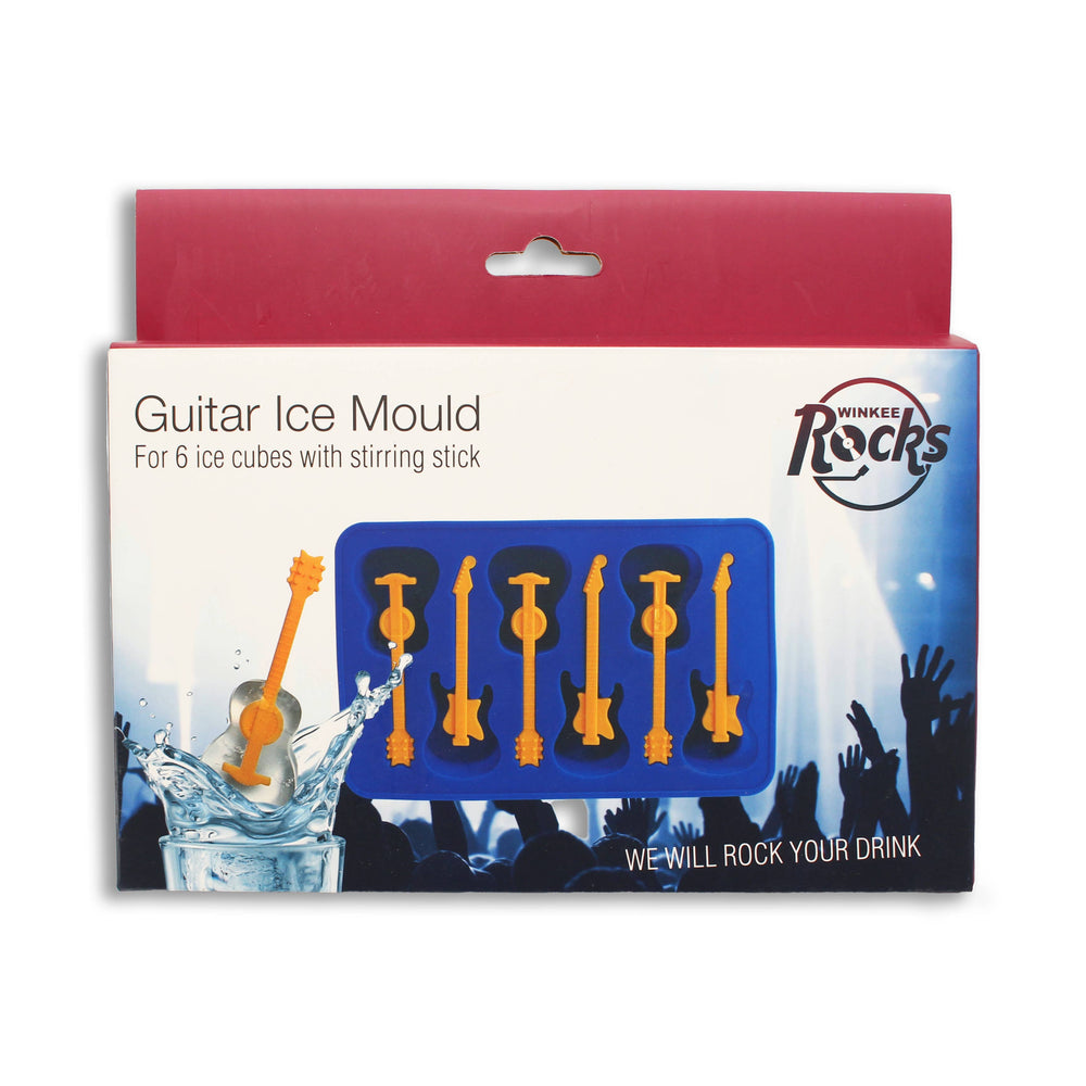 Moules à Glaçons Guitare Rockin'