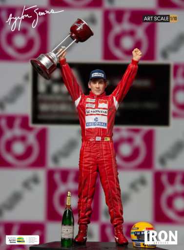 Ayrton Senna 1988 Japan GP Statue - Art Scale 1/10