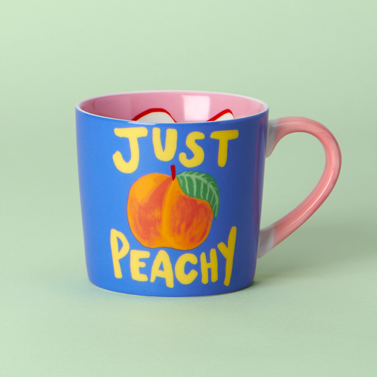 Peach Mug "Just Peachy"
