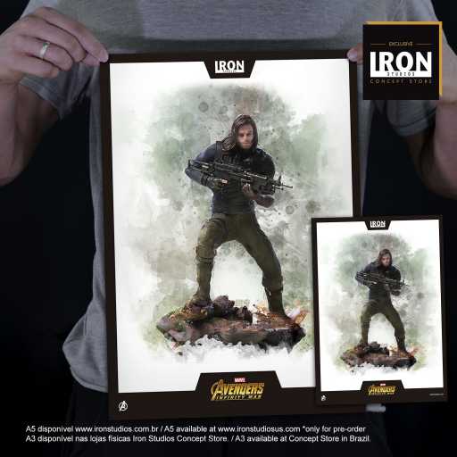 Winter Soldier Statue - Avengers: Endgame - Art Scale 1/10 - Iron Studios