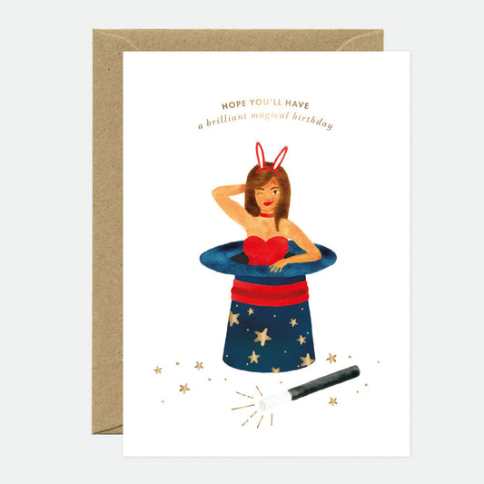 Magical Birthday - Greeting Card - Gold Foil