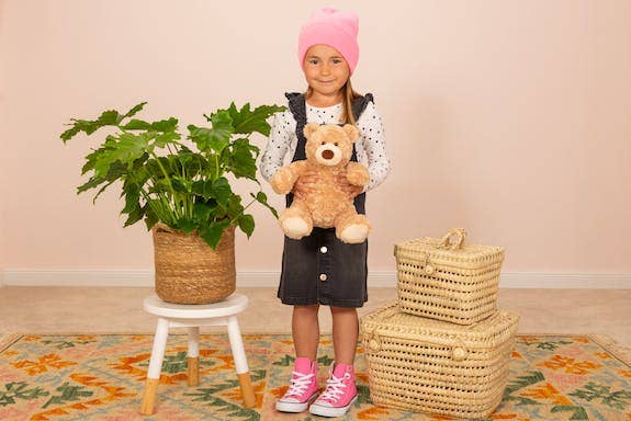 Sand-Coloured Teddy Bear Plush