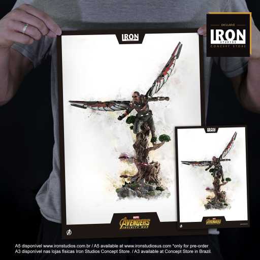 Falcon Statue - Avengers: Infinity War - Art Scale 1/10 - Iron Studios