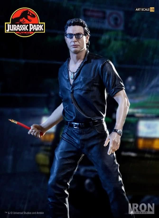 Ian Malcolm Statue - Jurassic Park - Art Scale 1/10 - Iron Studios