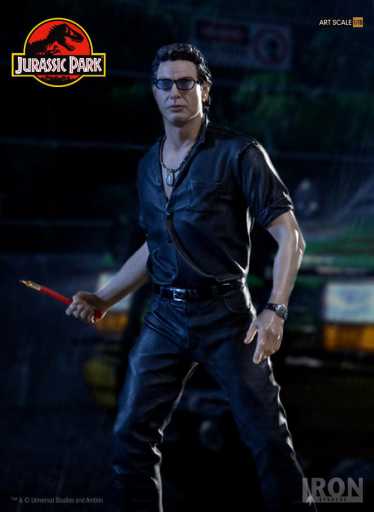 Ian Malcolm Statue - Jurassic Park - Art Scale 1/10 - Iron Studios