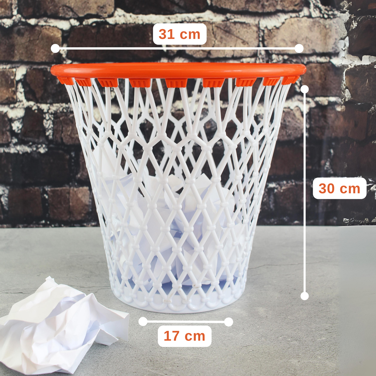 Corbeille à papier Basketball