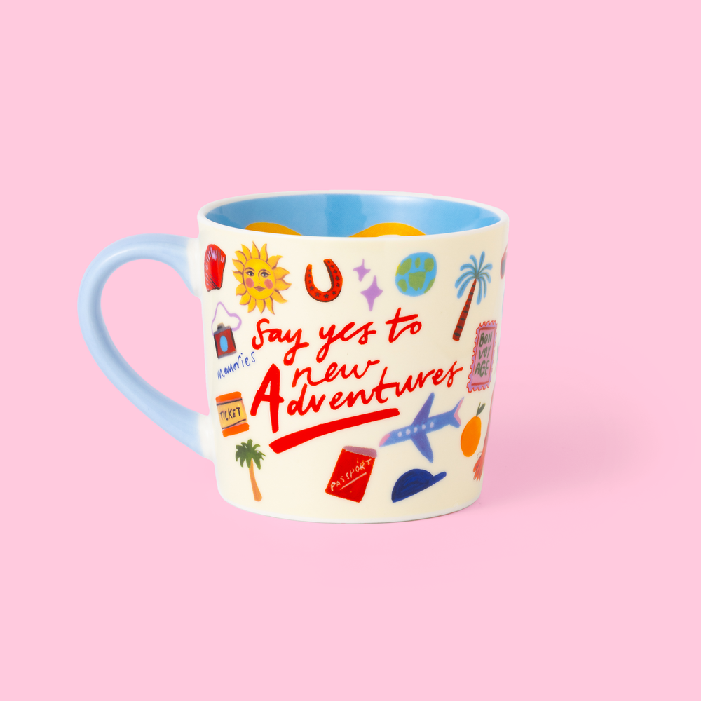 Mug « Say Yes to New Adventures! » – 300 ml