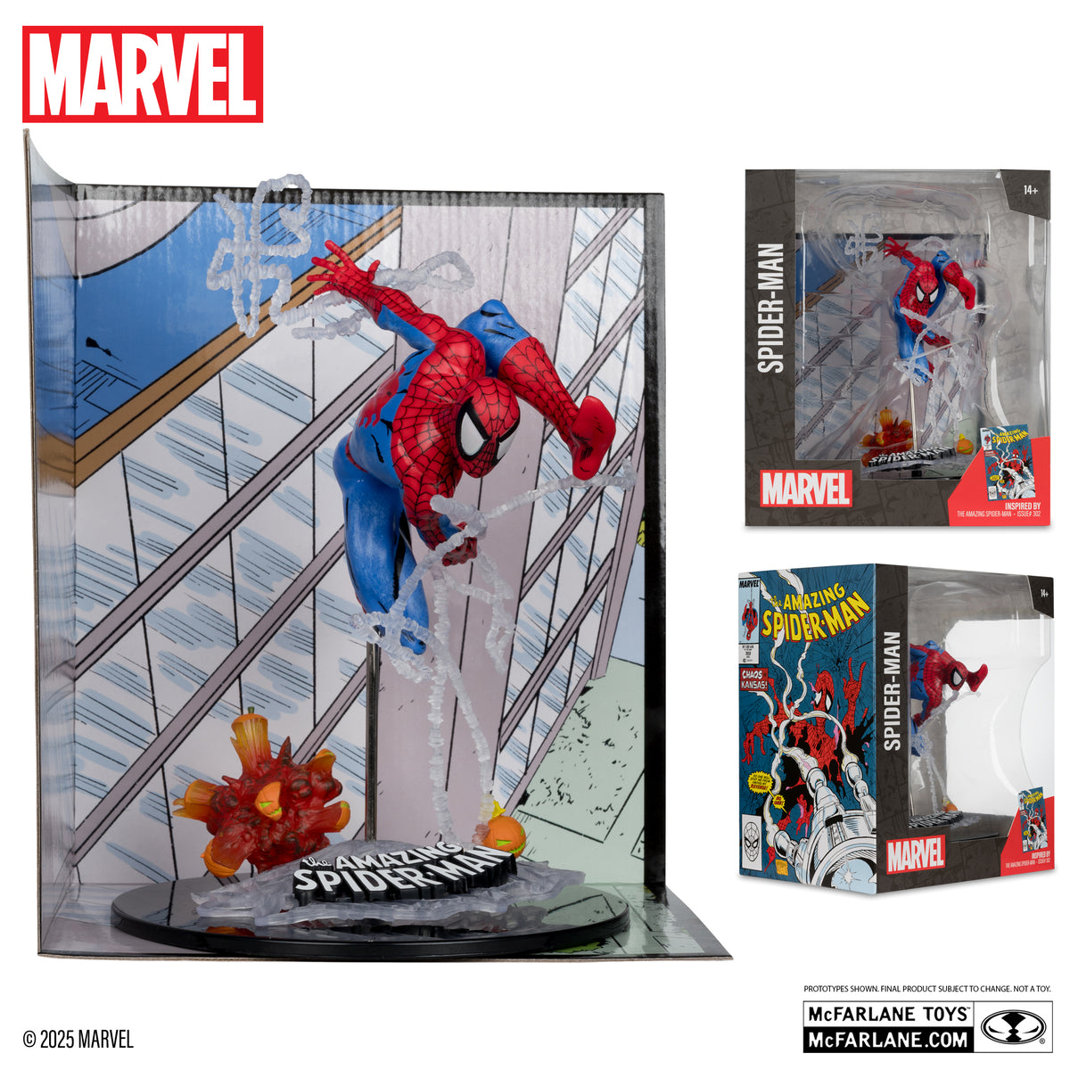 Beeldje 1/10 Spider-Man (The Amazing Spider-Man #302)