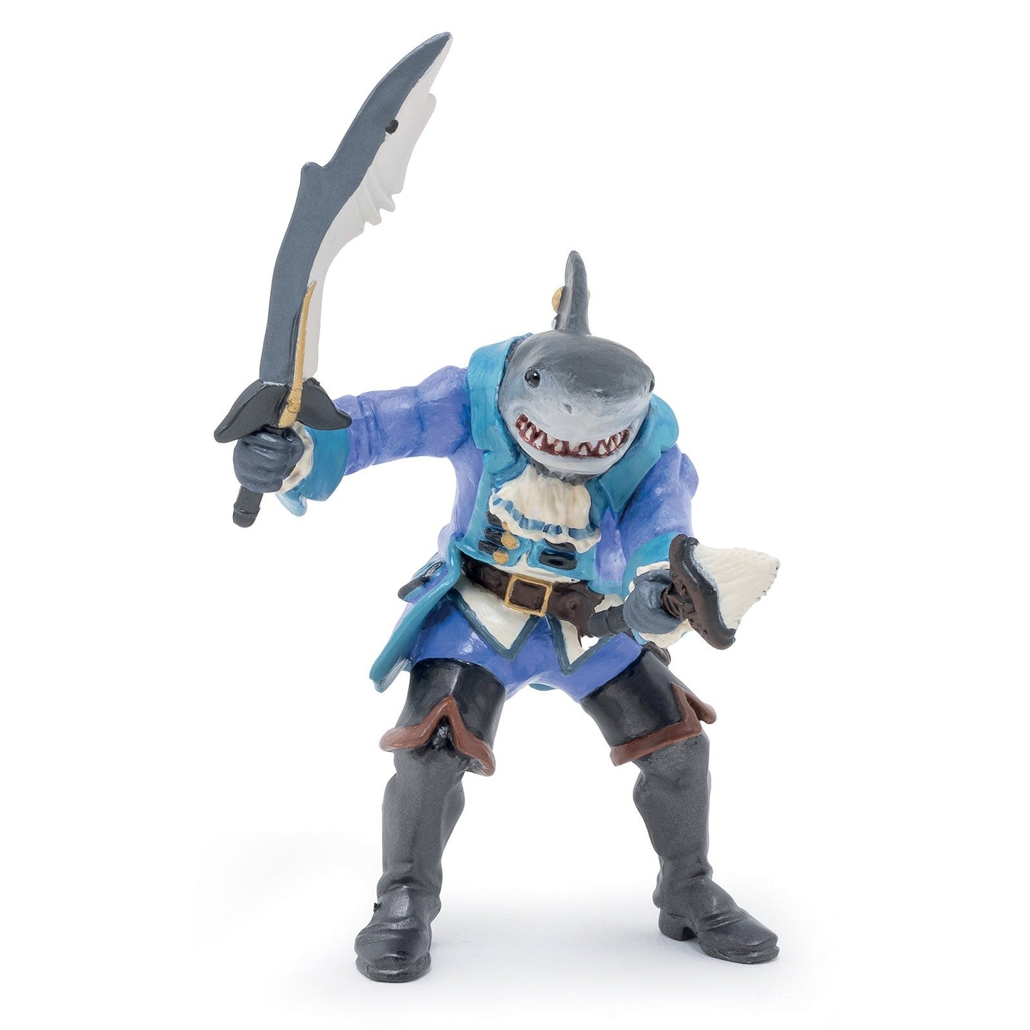 Mutant Shark Pirate Figure