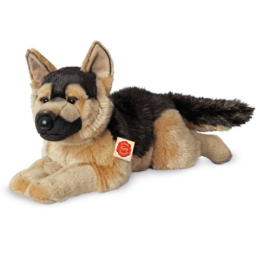 Large Plush German Shepherd Lying Down