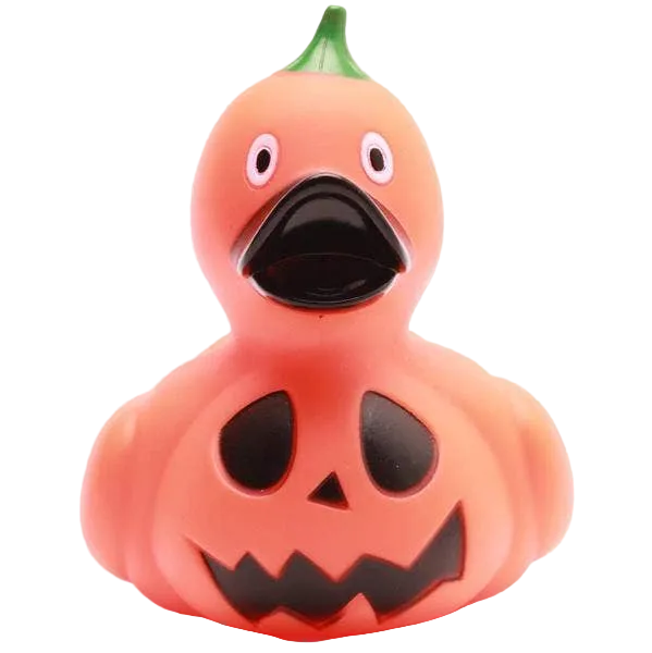 Halloween Pumpkin Duck