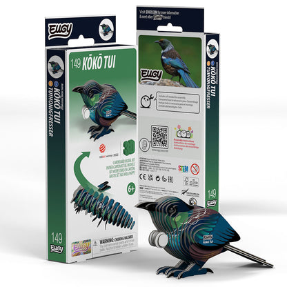 Maquette 3D EUGY 149 Kōkō Tui – emballage