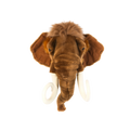 Arthur the mammoth plush wall hanging