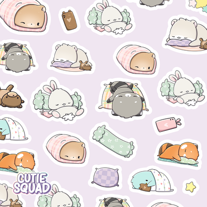 Professional Sleepers Sticker Sheets