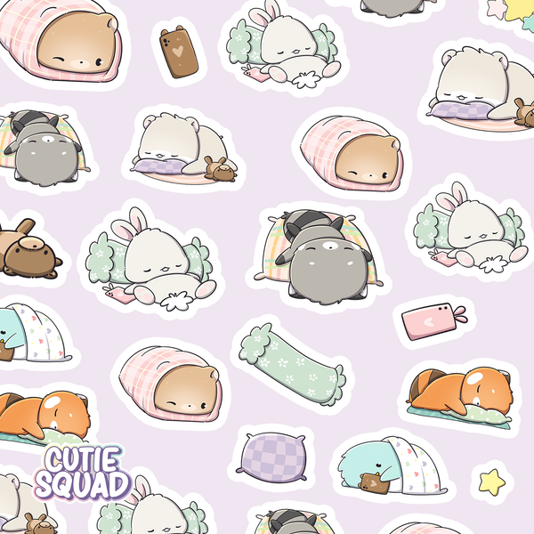 Professional Sleepers Sticker Sheets