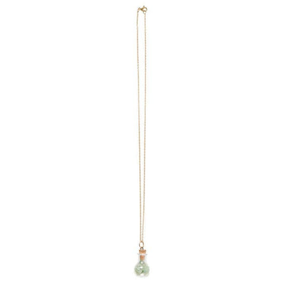 Groene Heks Aventurijn Toverdrank Fles Ketting