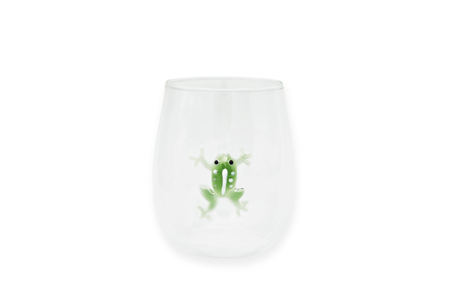 Glass Frog Figurine