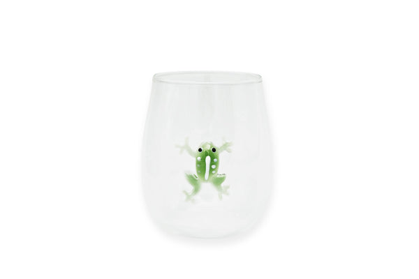 Glass Frog Figurine