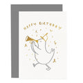 Happy Birthday Duck Greeting Card