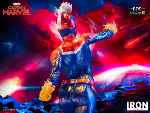 Captain Marvel Statue - Captain Marvel - Art Scale 1/10 - Iron Studios