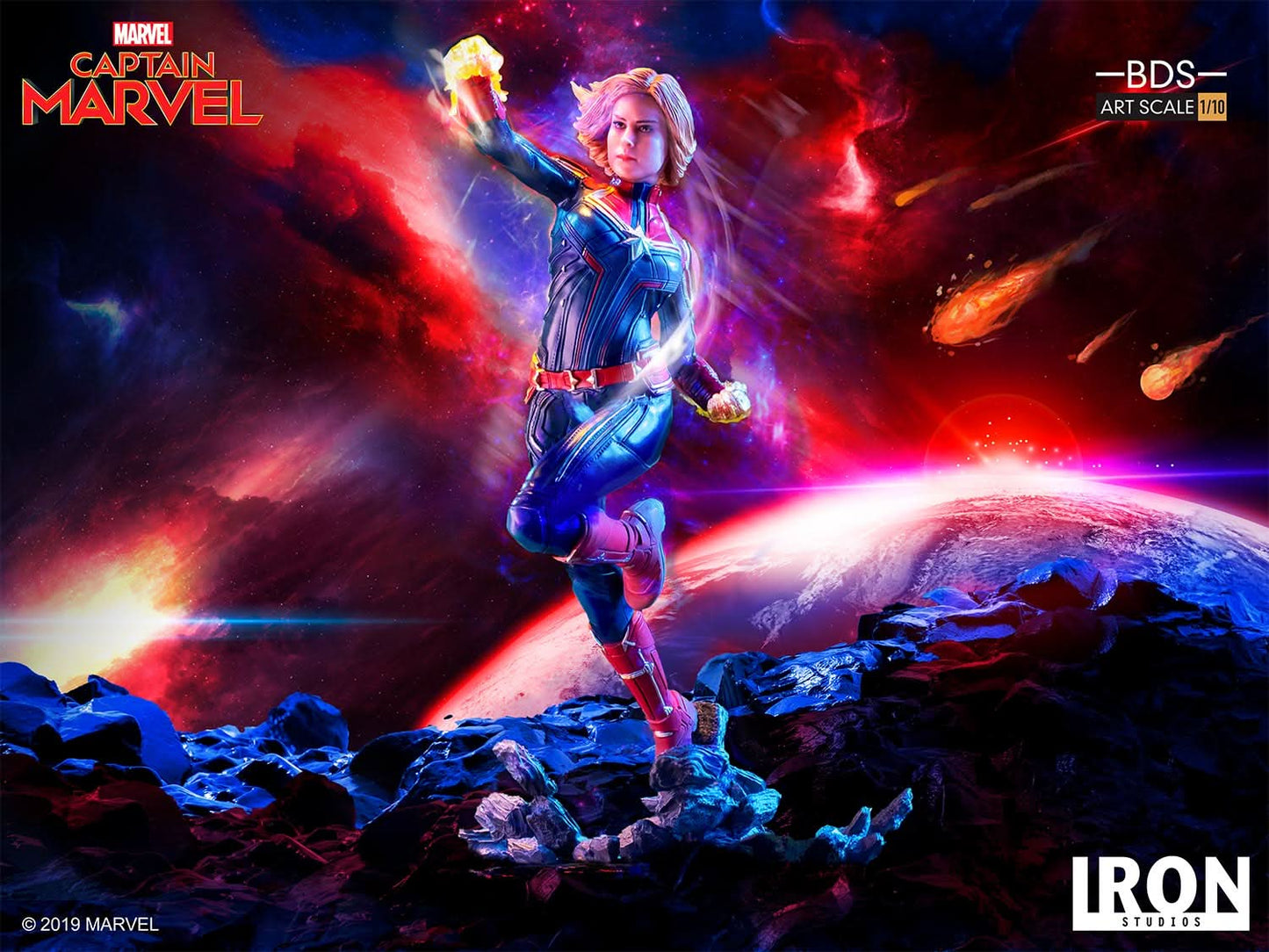 Captain Marvel Statue - Captain Marvel - Art Scale 1/10 - Iron Studios