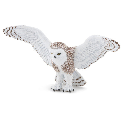 Flying Snowy Owl Figurine