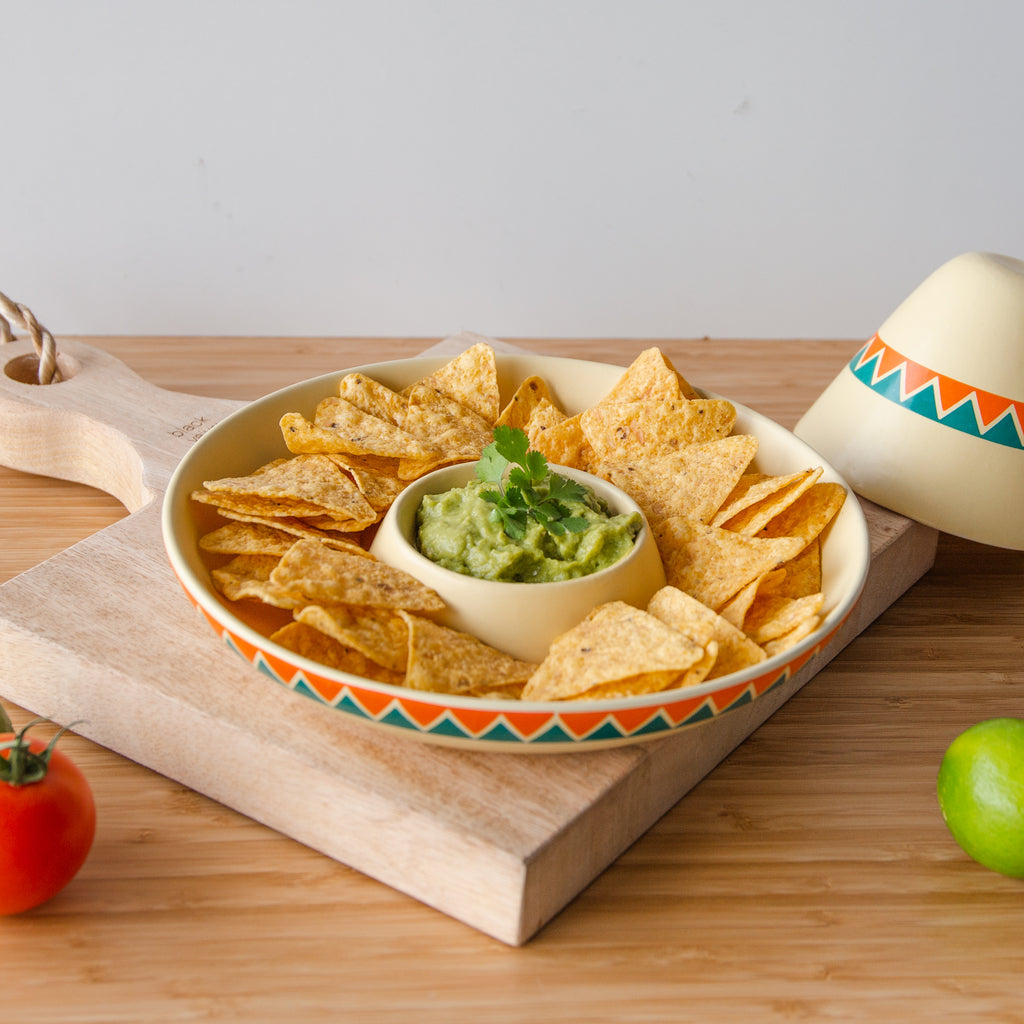Plateau pour nachos et sauces The Mexican