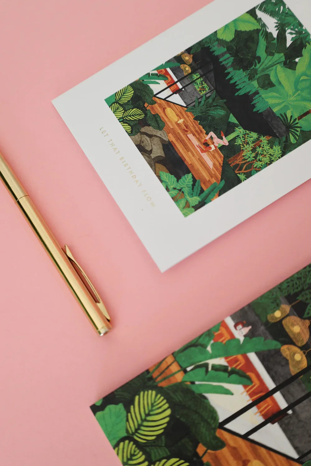 Birthday flow - Greeting card