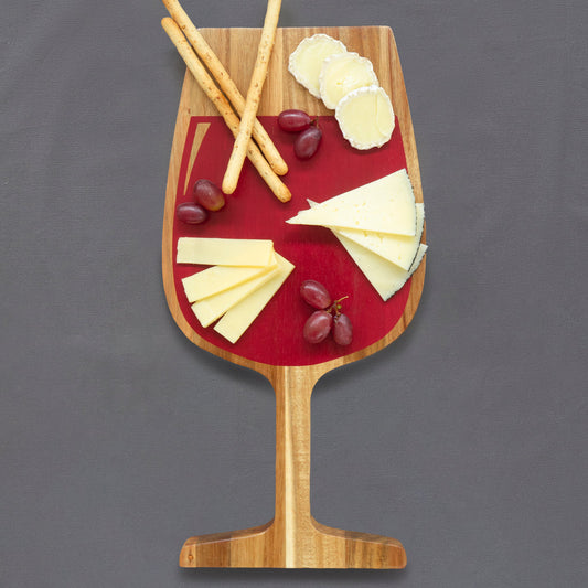 Plateau de fromages au vin rouge