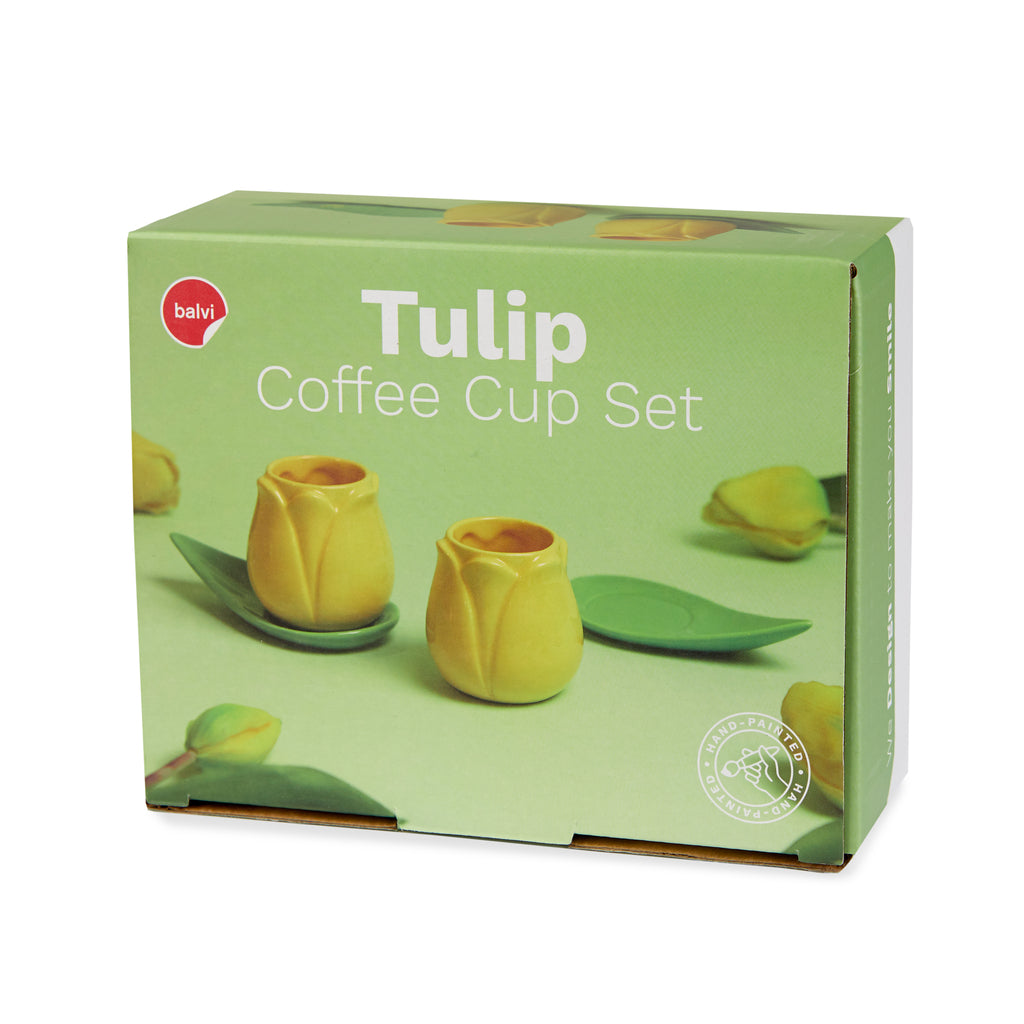 Set de 2 tasses à café Tulip