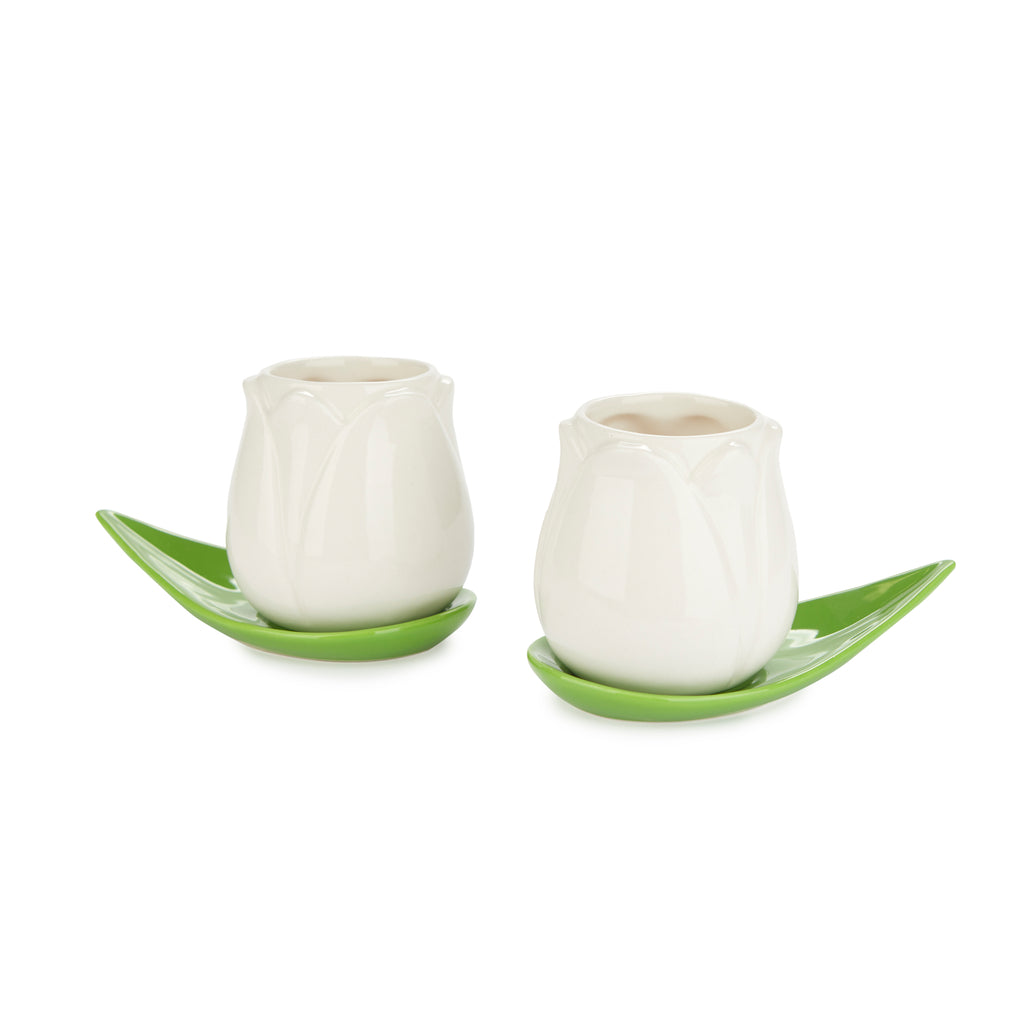 Set de 2 tasses à café Tulip
