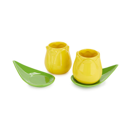 Set de 2 tasses à café Tulip