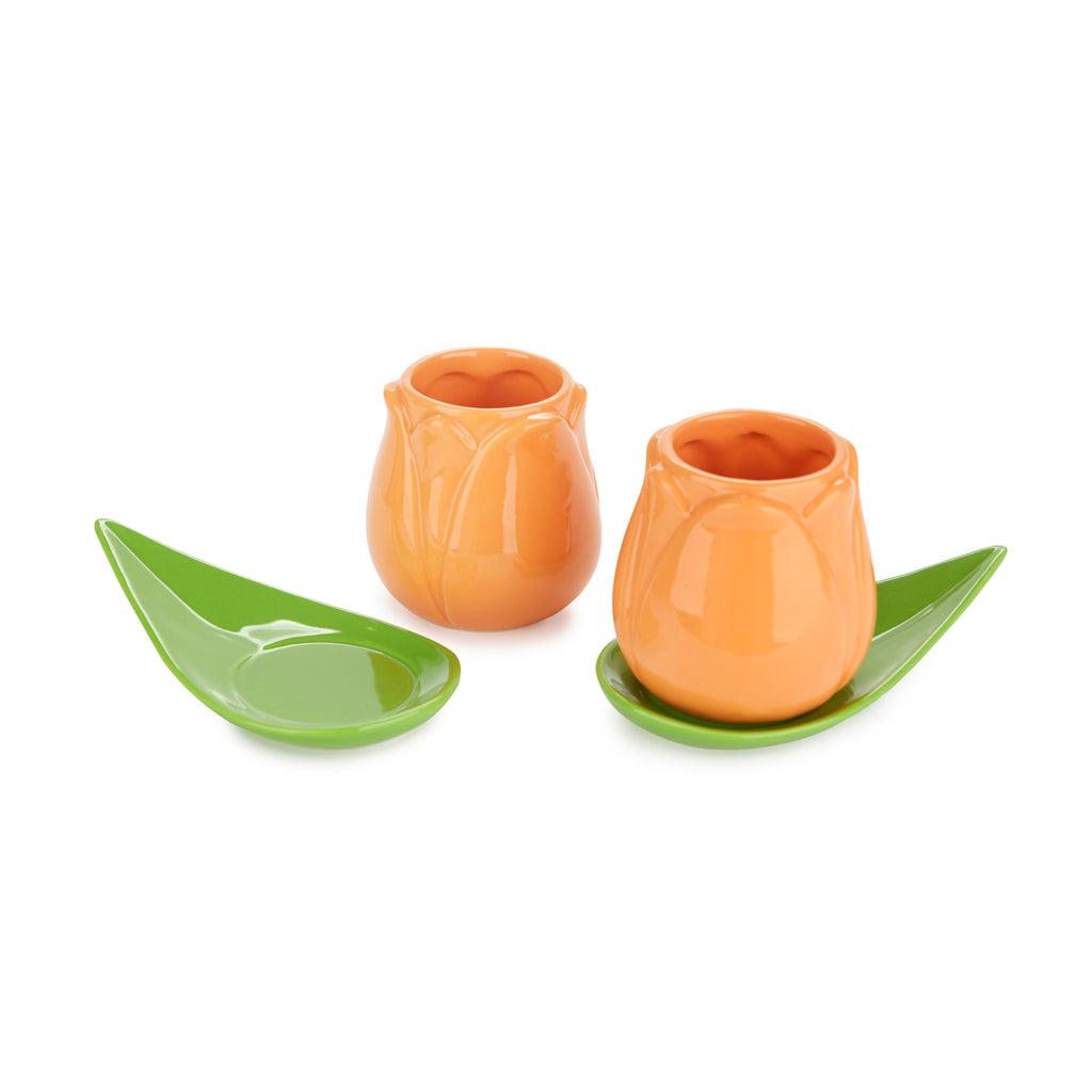 Set de 2 tasses à café Tulip