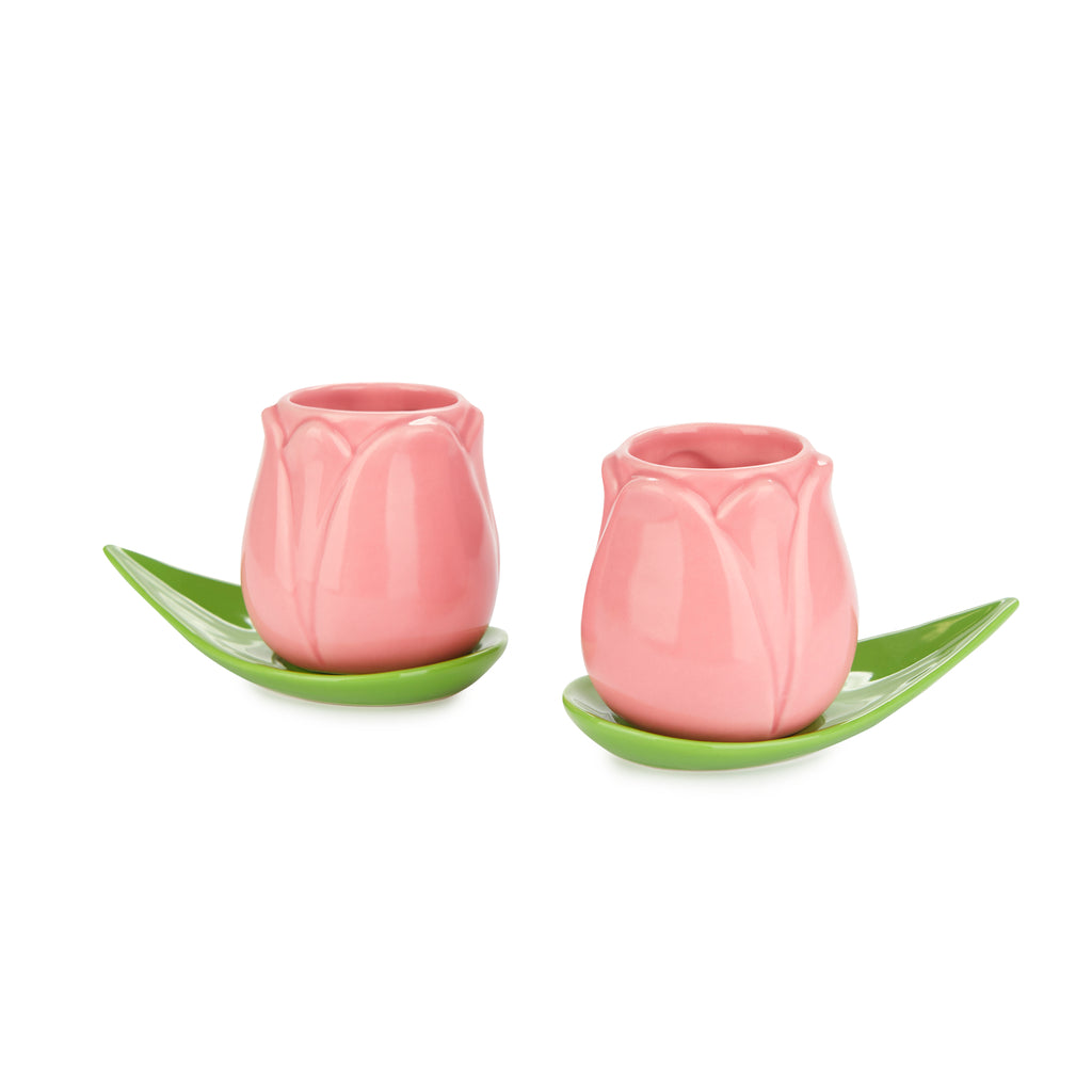 Set de 2 tasses à café Tulip