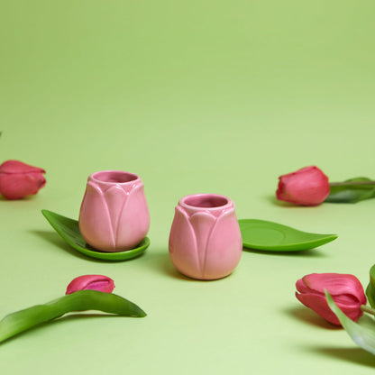 Set de 2 tasses à café Tulip