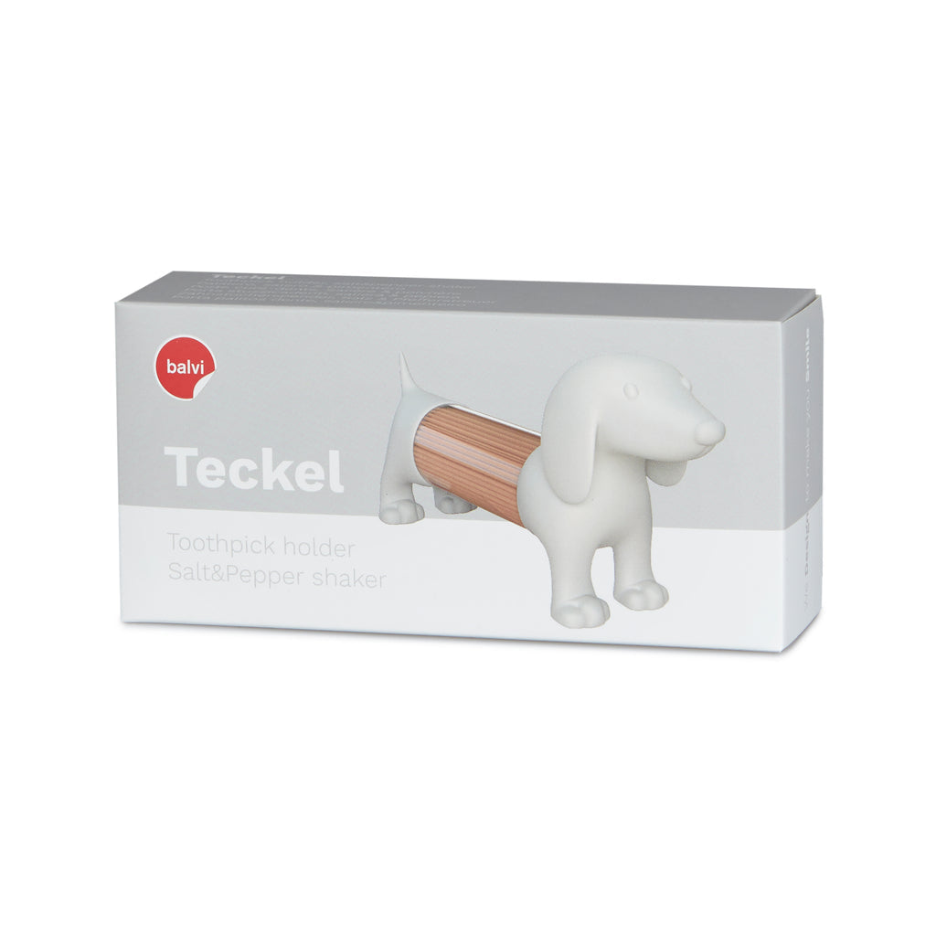 Porte cure-dents et sel/poivre Teckel