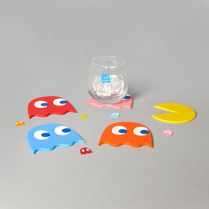 Sous-verres Pac-Man
