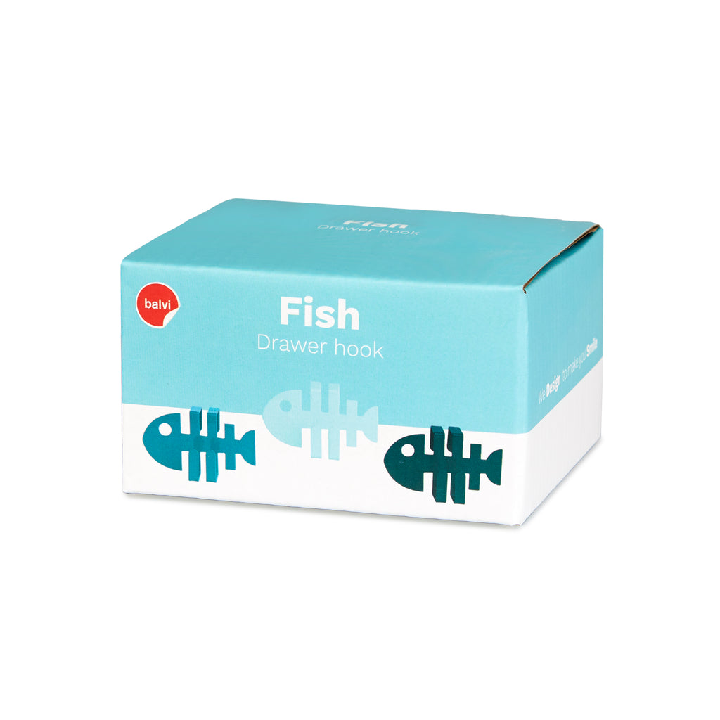 Patère de tiroir Fish