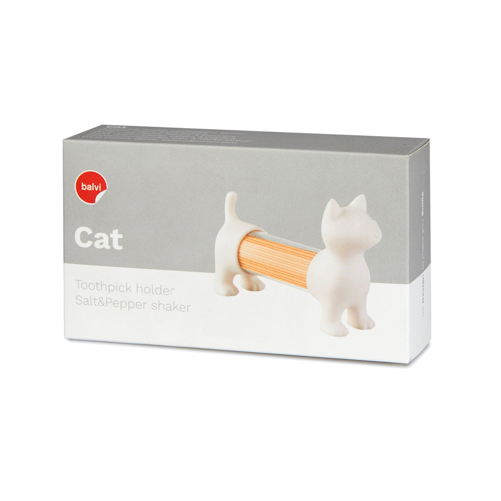 Cat Toothpick Holder & Salt & Pepper Shakers