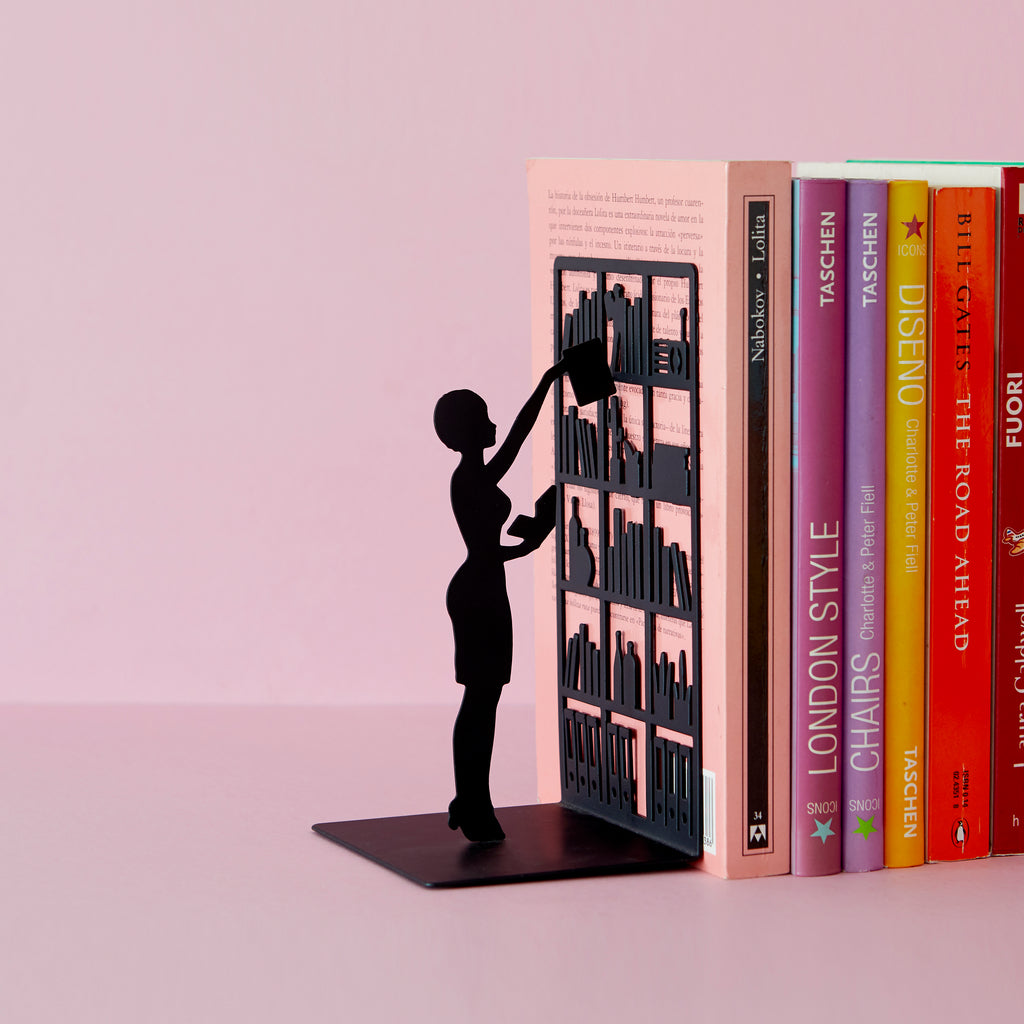 Serre-livres The Library