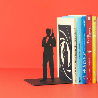 Serre-livres Agent Secret