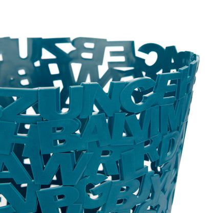Corbeille à papier Letters