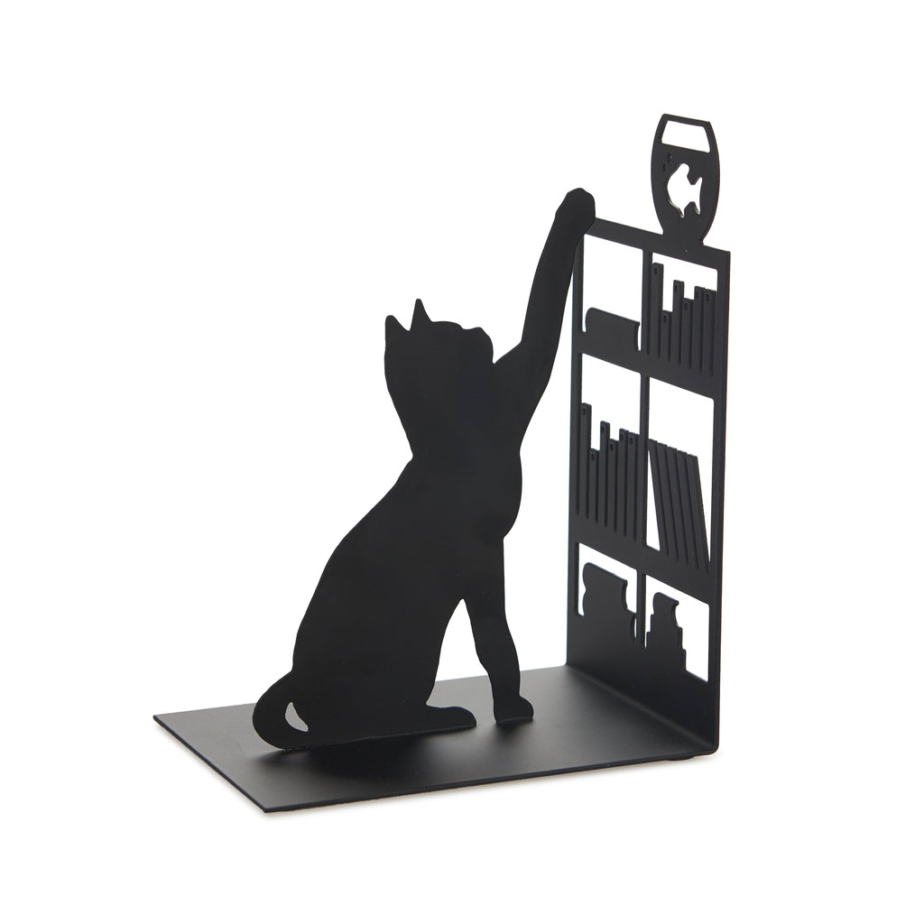 Serval Fishing Bookend