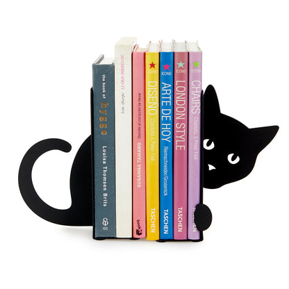 Serre-livres double Hidden Cat